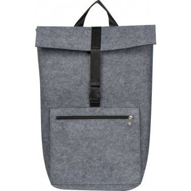 Logotrade promotional gift picture of: RPET Felt Backpack BIRMINGHAM