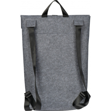 Logotrade promotional item image of: RPET Felt Backpack BIRMINGHAM
