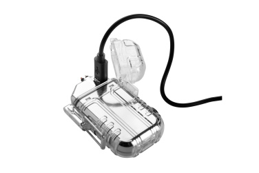 Logotrade corporate gift image of: Electrical lighter CALBUCO Schwarzwolf