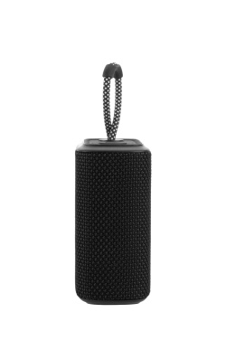 Logo trade promotional products image of: Waterproof bluetooth speaker HARDEOL Schwarzwolf
