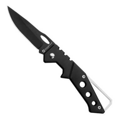 Logo trade promotional merchandise picture of: Folding knife GEDIZ Schwarzwolf