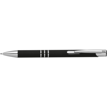 Logotrade promotional item picture of: Semi gel pen soft touch DUNMORE