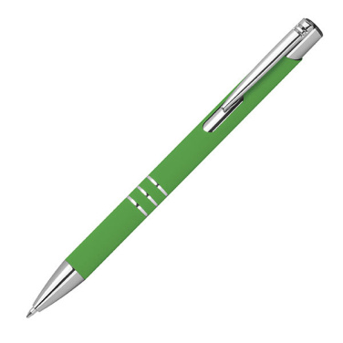 Logotrade advertising product picture of: Semi gel pen soft touch DUNMORE