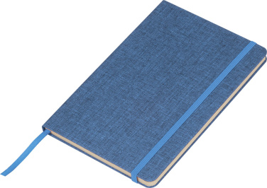 Logo trade promotional giveaways image of: Lined notebook Algiers