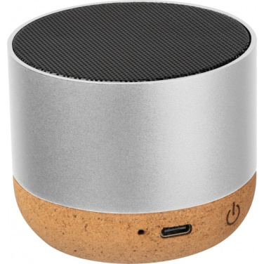 Logo trade promotional merchandise image of: Recycled speaker Brest