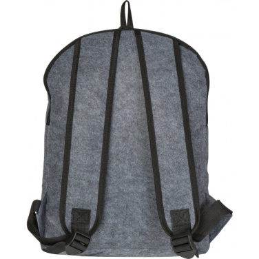 Logo trade promotional gift photo of: RPET Backpack Davos