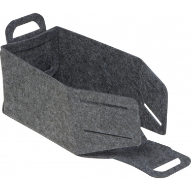 Logo trade promotional gifts picture of: RPET folding basket Östersund
