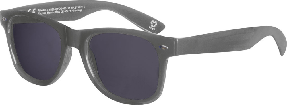 Logotrade promotional item picture of: RPET sunglasses Illinois