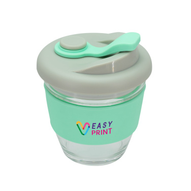 Logo trade business gift photo of: Glass coffee cup 227 ml