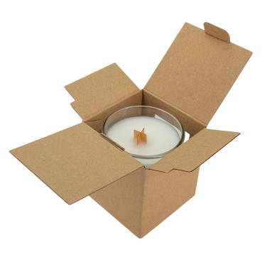 Logotrade promotional item image of: Soy candle 190g Christmas love