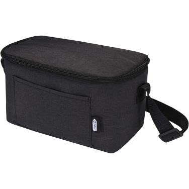 Logo trade business gift photo of: Tundra 6-can GRS RPET cooler bag 5L
