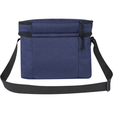 Logotrade promotional giveaway image of: Tundra GRS RPET double compartments cooler bag 13L