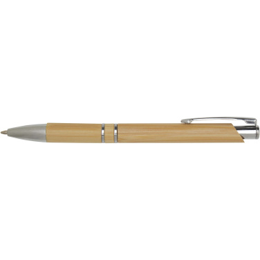 Logotrade promotional gifts photo of: Wicker bamboo ballpoint pen