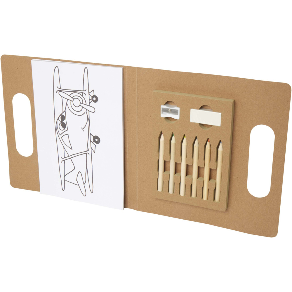 Logo trade promotional giveaway photo of: Fir colouring set