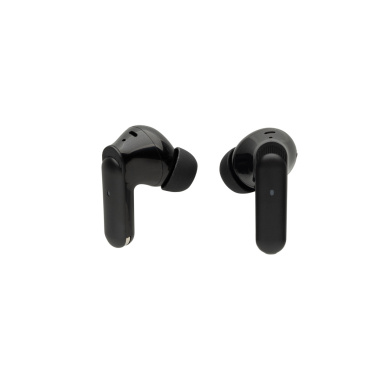 Logo trade promotional merchandise photo of: Airtune RCS recycled plastic ANC earbuds with touch screen