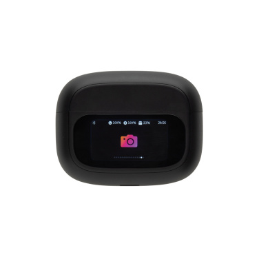 Logotrade advertising product image of: Airtune RCS recycled plastic ANC earbuds with touch screen