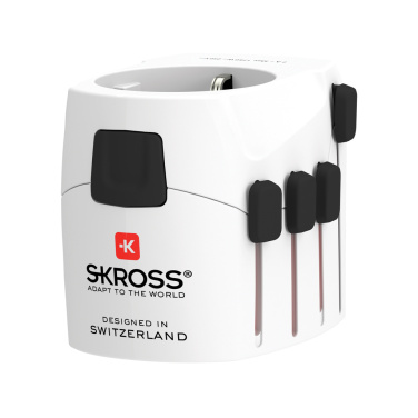 Logo trade promotional product photo of: SKROSS Pro 3-Pole World Travel Adapter