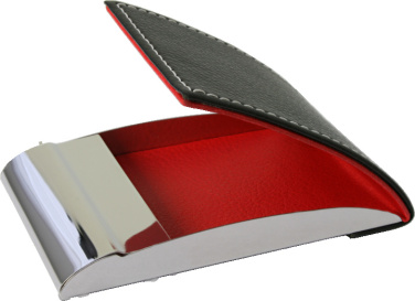 Logo trade promotional giveaways image of: Business card holder 52904400