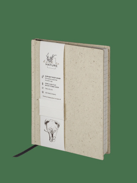 Logo trade promotional merchandise photo of: Recycled Elephant Poo Notebook 209734400