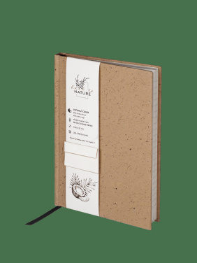 Logotrade promotional gift picture of: Recycled Coconut Notebook 209734100