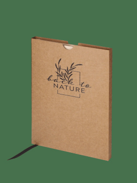 Logo trade business gift photo of: Recycled Hemp Notebook 209734300