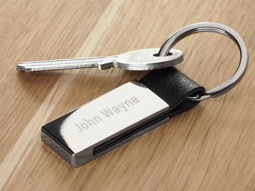 Logo trade advertising products picture of: Keyring 91409500