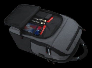 Logo trade business gifts image of: Laptop backpack 123815000