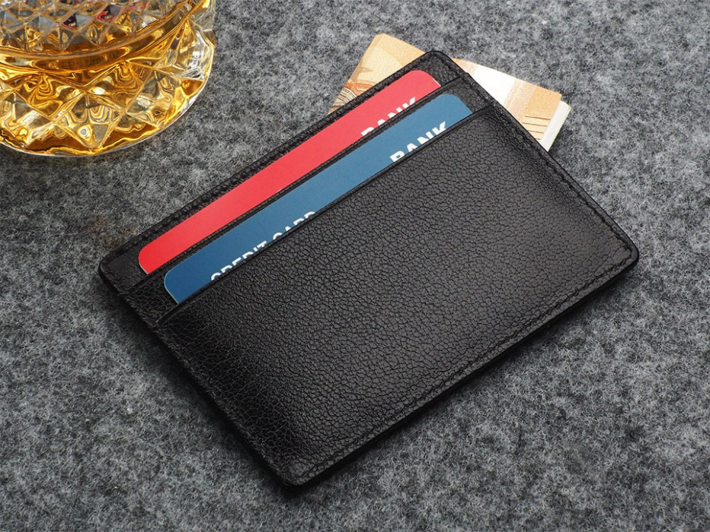 Logo trade advertising product photo of: RFID credit card case 190105200