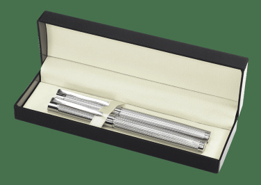 Logo trade business gifts image of: MACBETH pen set 98203600
