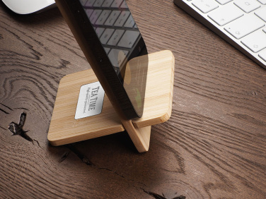 Logo trade promotional giveaways picture of: Wooden telephone stand 1834292