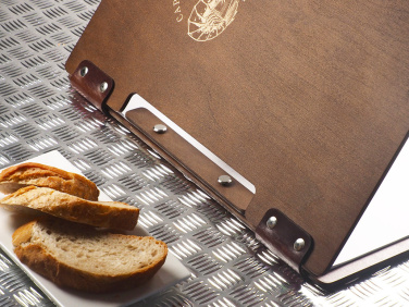 Logo trade business gift photo of: Menu cover 1955121