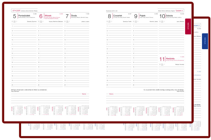 Logo trade promotional merchandise picture of: Calendar 644016