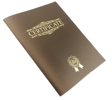 Logo trade corporate gifts picture of: Certificate cover 152094
