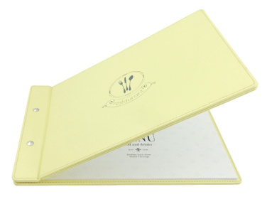 Logo trade corporate gift photo of: Menu cover 1083119