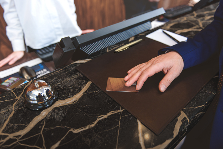 Logotrade promotional gift picture of: Reception desk blotter 1131119
