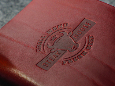 Logo trade promotional giveaways image of: Bill holder 1203141