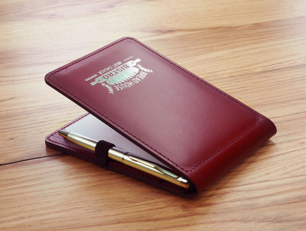 Logo trade promotional items picture of: Waiter notepad 1102094