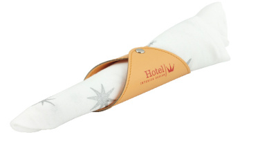 Logo trade promotional giveaways image of: Napkin ring 1032094
