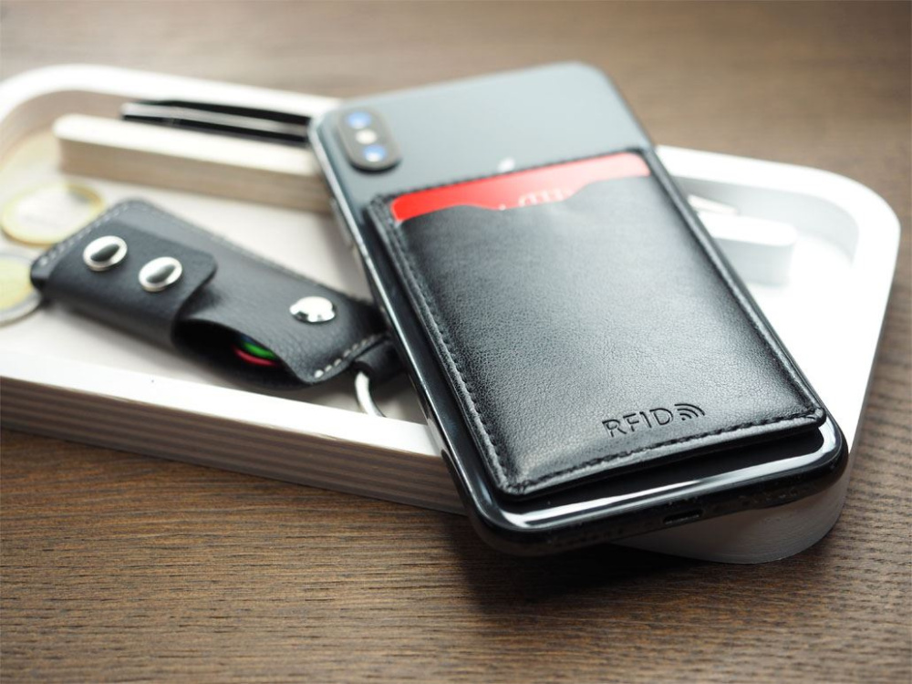 Logo trade advertising products image of: RFID credit card holder 1258119