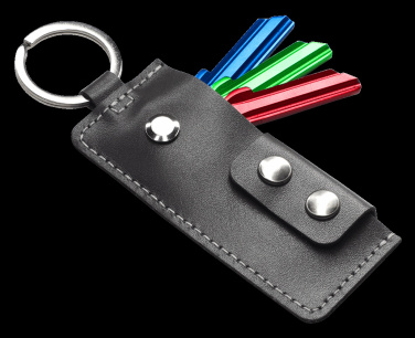 Logo trade advertising products image of: Keyring 1276131