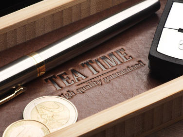 Logotrade promotional items photo of: Wooden desk organiser 1852292