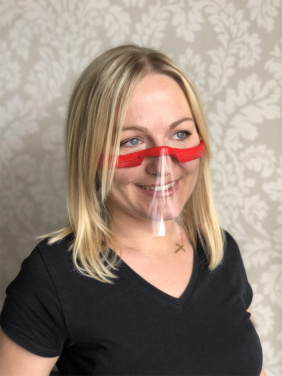 Logotrade corporate gift image of: KALIPSO clear face shield-mask for mouth and nose 1447162