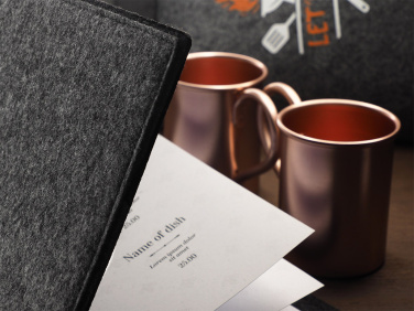 Logotrade promotional giveaway image of: Menu cover Ambiente 1643246