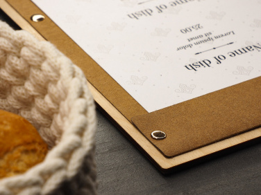 Logo trade promotional items picture of: Menu pad 1668121