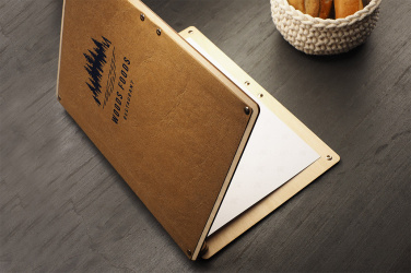 Logo trade business gift photo of: Menu cover 1665121