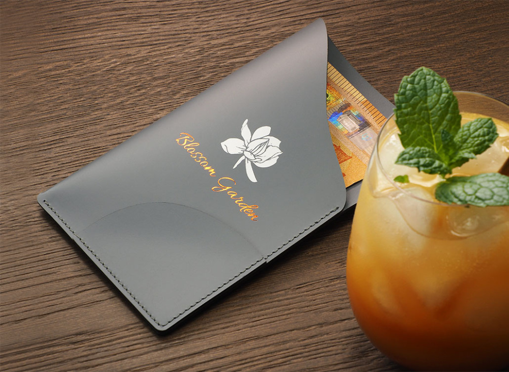 Logo trade business gifts image of: Bill holder 1592094