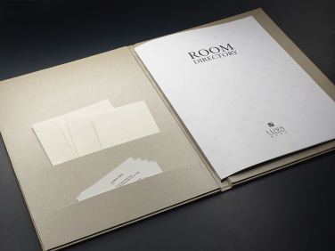Logo trade advertising products image of: Room directory 1677280
