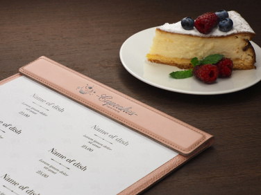 Logo trade promotional items picture of: Menu cover 1241281