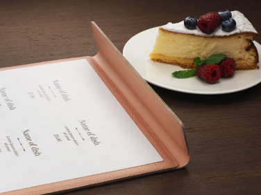 Logo trade corporate gift photo of: Menu cover 1241281