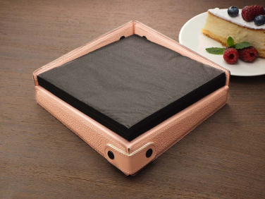 Logo trade business gifts image of: Napkin box 1662281